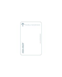 Magstripe card w/standard print (HICO)